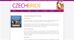 Desktop Screenshot of czech-bride.com